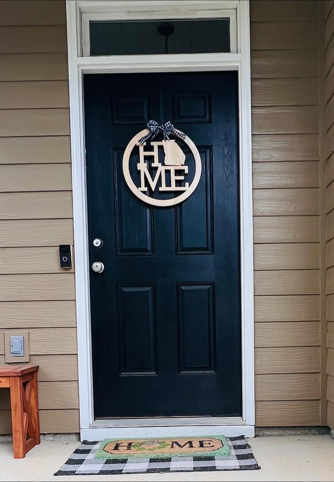 Georgia home sign from customer