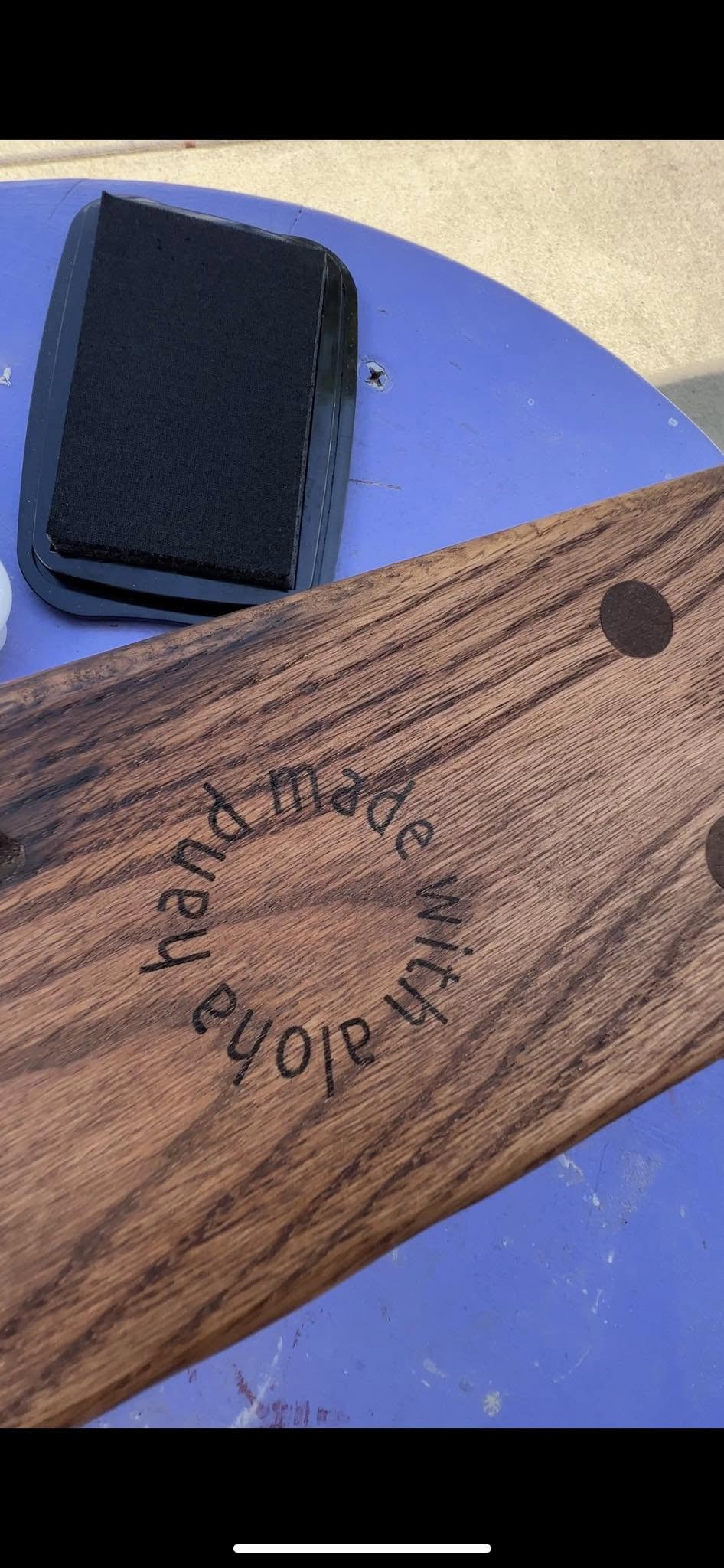 Wooden signature piece, alternate